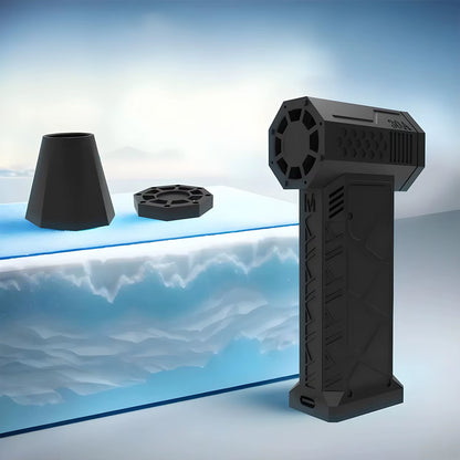 Upgraded Compressed Air Duster Turbo Electric Air Blower Rechargeable Cordless Air Blower for Keyboard Electric Devices Cleaning