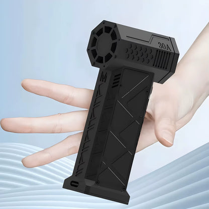 Upgraded Compressed Air Duster Turbo Electric Air Blower Rechargeable Cordless Air Blower for Keyboard Electric Devices Cleaning